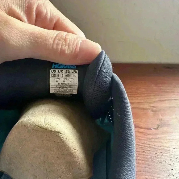 Men’s Size 12 - Hoka One One Arahi 6 Outer Space - Picture 11 of 12